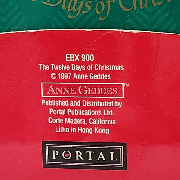 Anne Geddes Vintage 1997 Christmas Collection 24 Greeting Cards with Envelopes - Picture 5 of 14